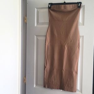 Forever 21 Light Brown Tube Dress